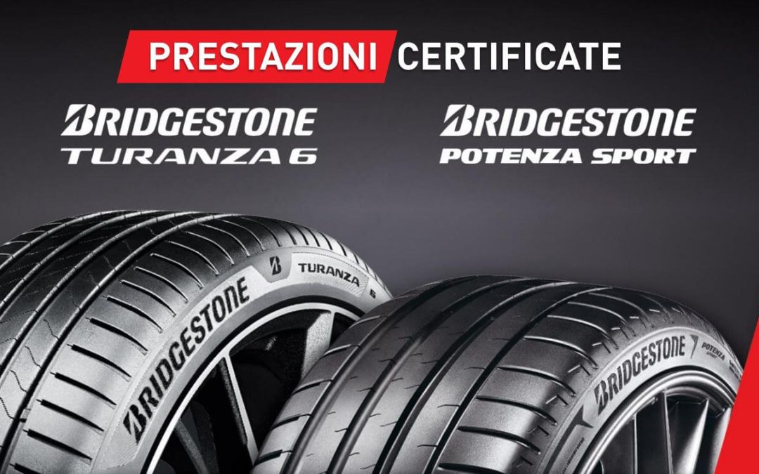Bridgestone Turanza 6 e Potenza Sport si confermano al top nei test 2023 tra le migliori gomme estive